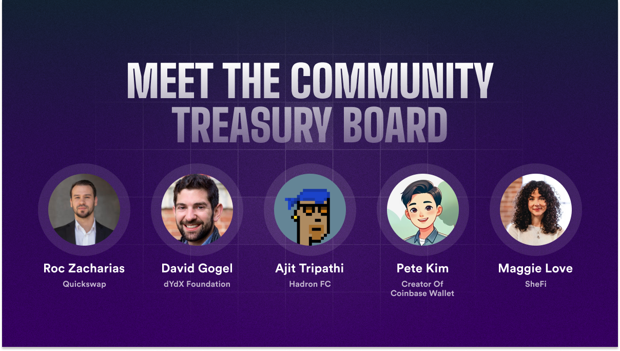Introducing the Polygon Community Treasury Board and Governance Framework