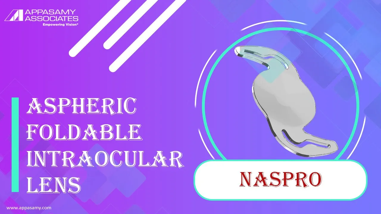 NAspro Clear Appasamy Hydrophilic Acrylic Lens/ Surgical IOL