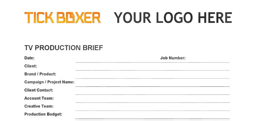 Video Brief Template