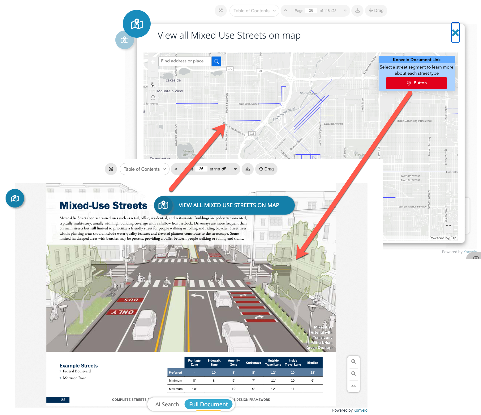 Integrating Konveio's Document Engagement Features with ArcGIS Online