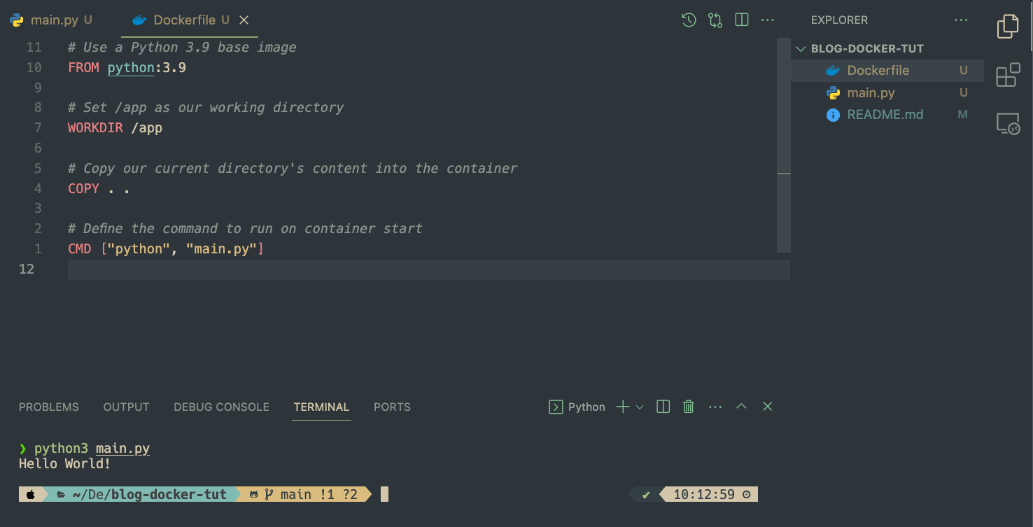 How to Dockerize your Python Script - datadice - Customized Data ...