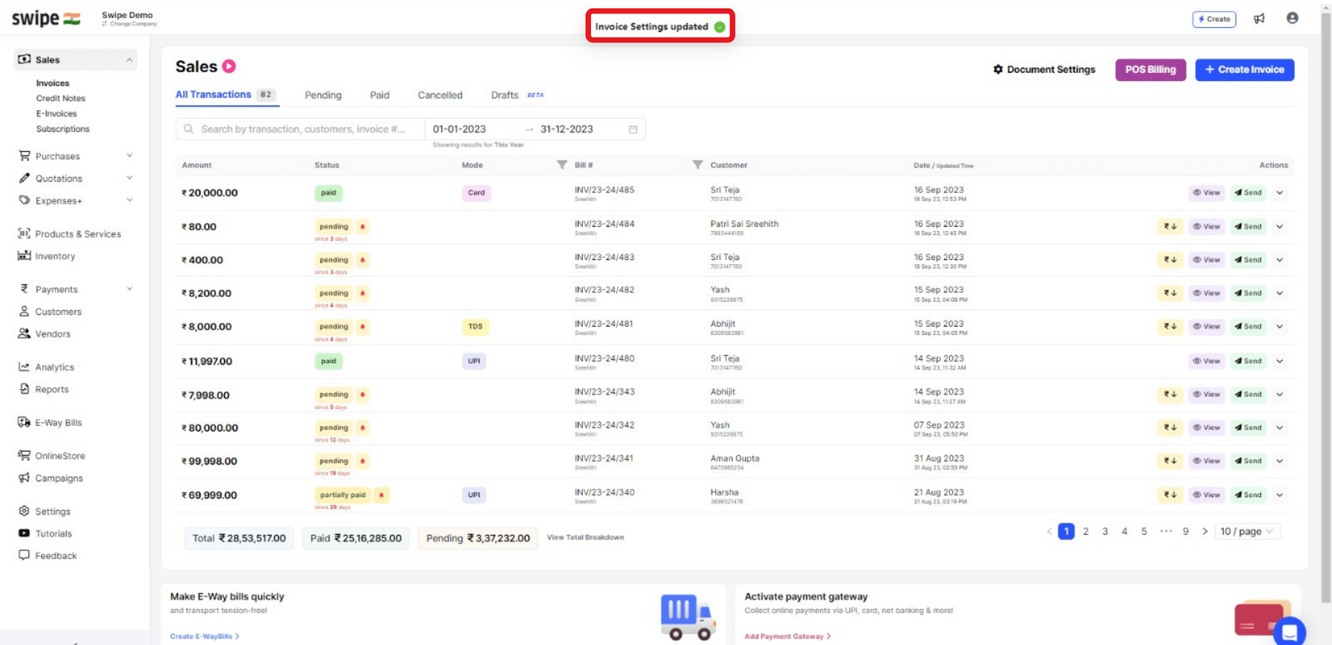 customer custom field added