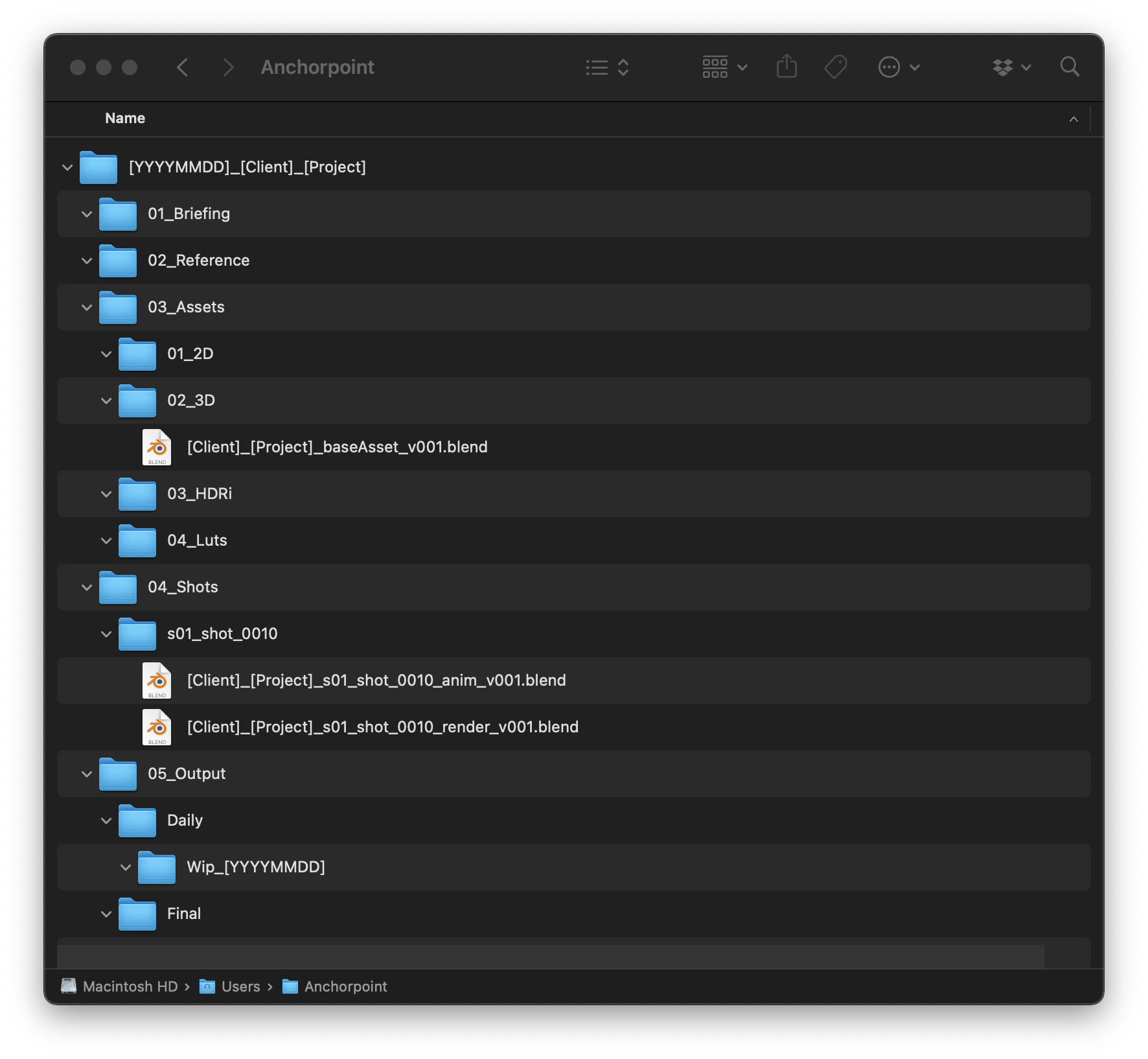 Automate folder structures and naming conventions without writing code