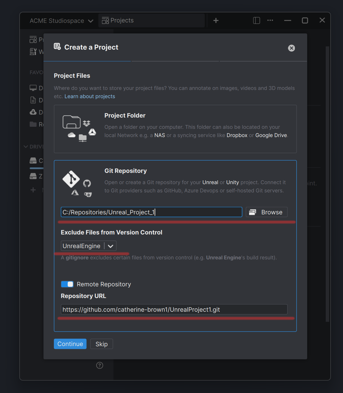 How to use Unreal Engine and GitHub for remote collaboration
