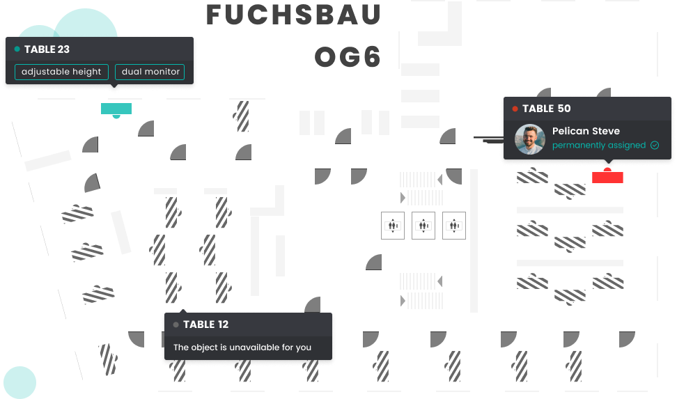 Desk Sharing Software für hybride Teams | Flexopus