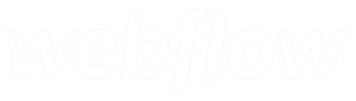 Logo Webflow blanc