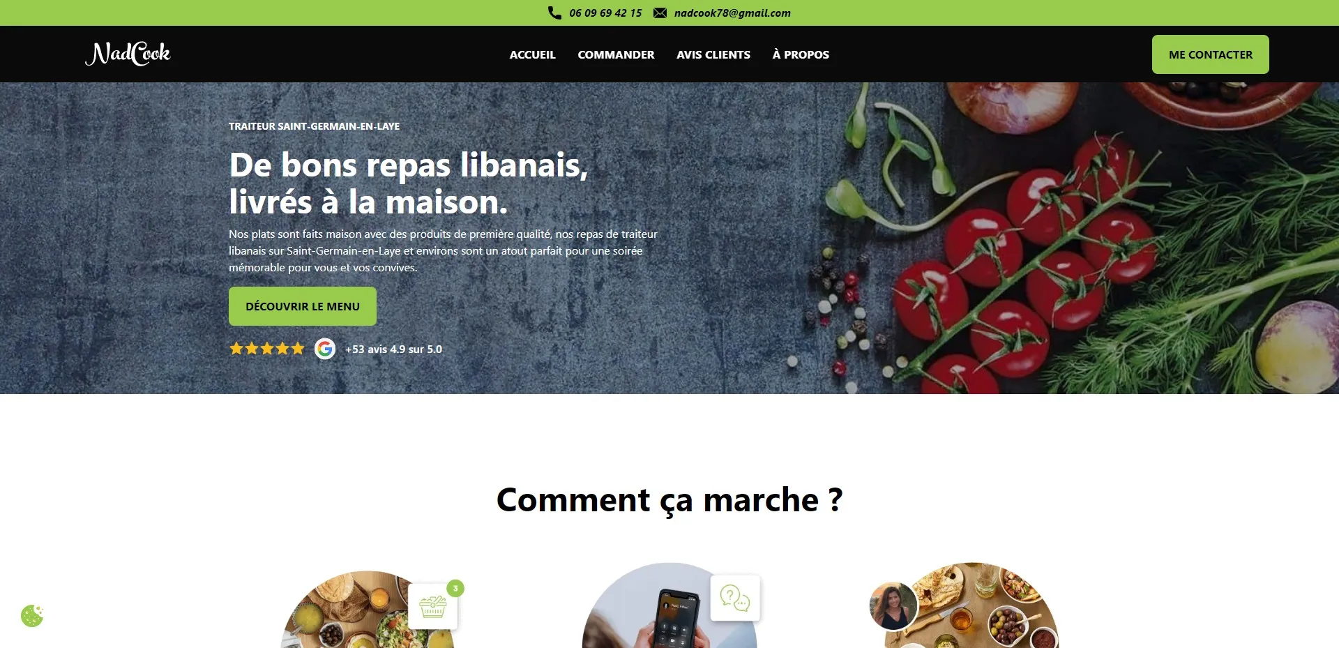Création de site internet Webflow pour une entreprise local