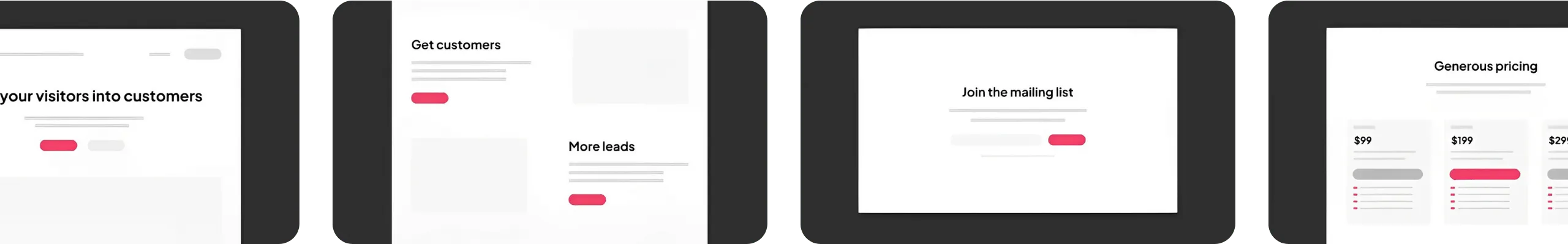 Librairie de composants Webflow