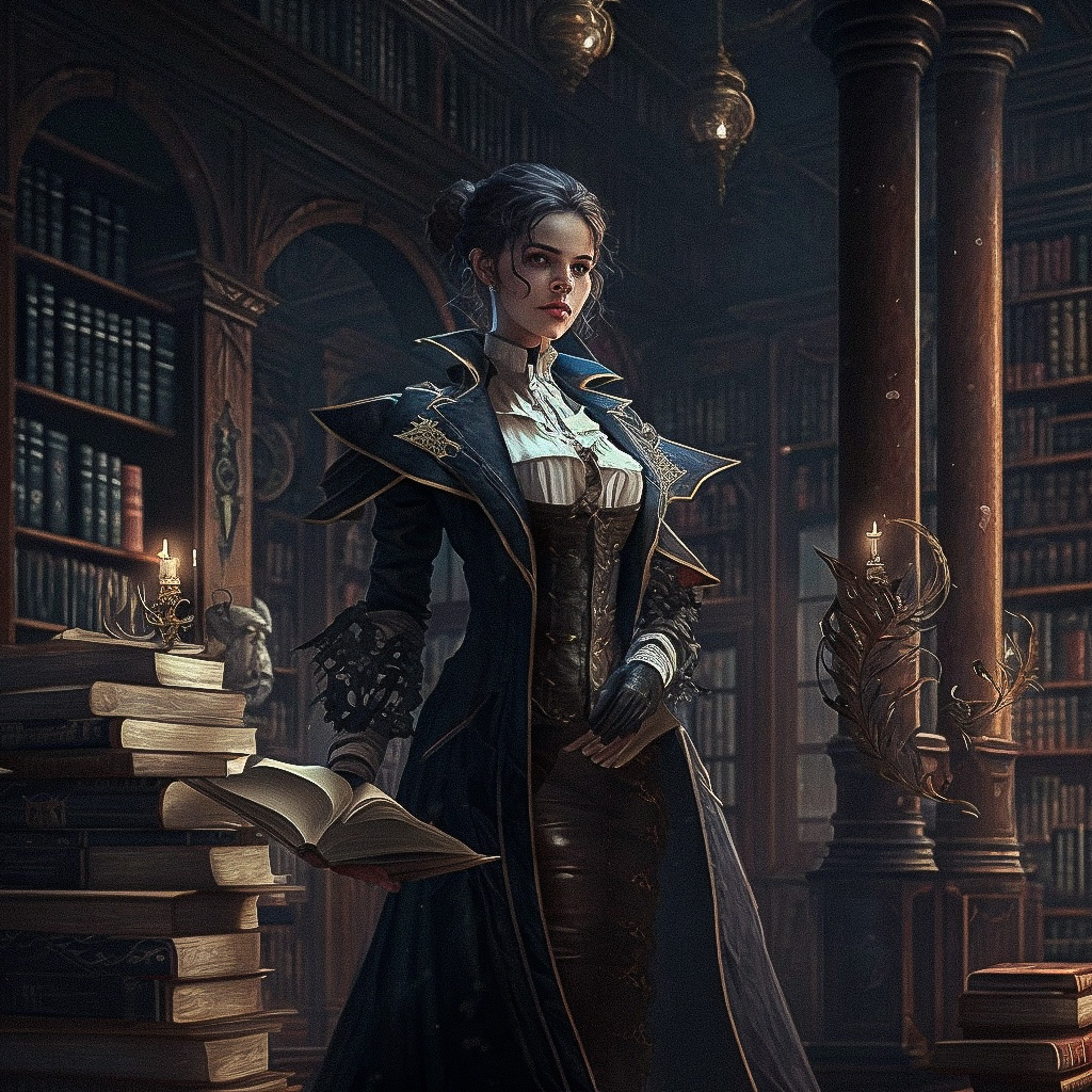 Dark Academia fashion Midjourney style | Andrei Kovalev's Midlibrary