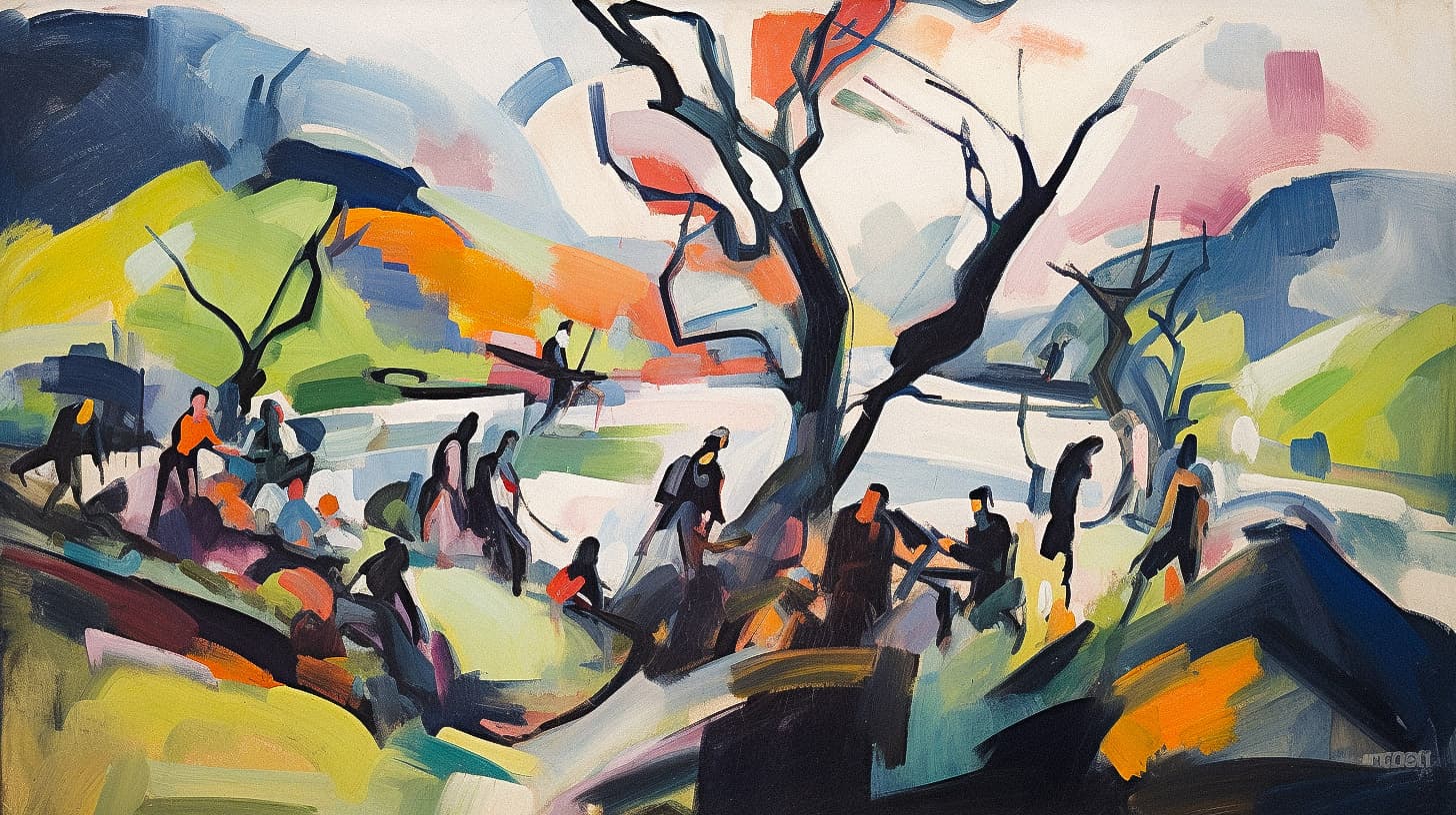 Samuel Peploe Midjourney style | Andrei Kovalev's Midlibrary