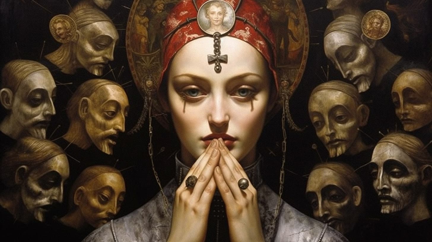 Saturno Butto Midjourney style | Andrei Kovalev's Midlibrary