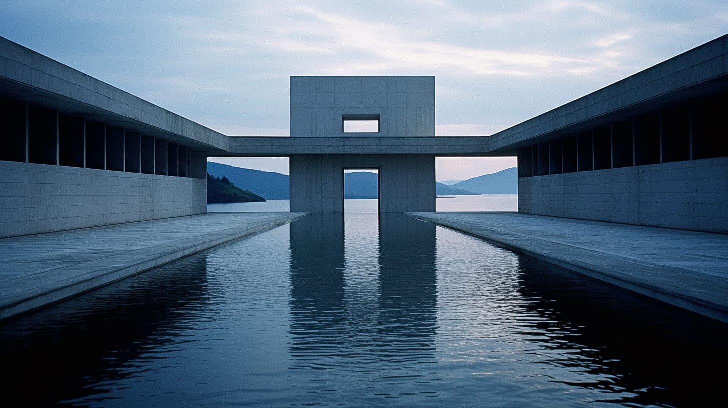 Tadao Ando Midjourney Style Andrei Kovalev s Midlibrary