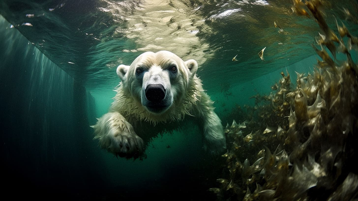 Paul Nicklen Midjourney style Andrei Kovalev's Midlibrary