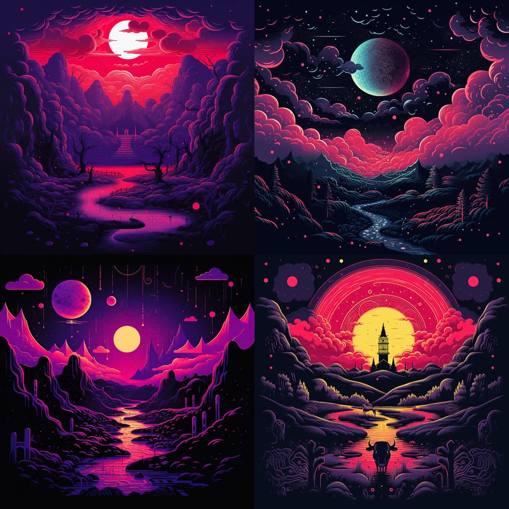 Midjourney ai styles library 4000 artists techniques artistic