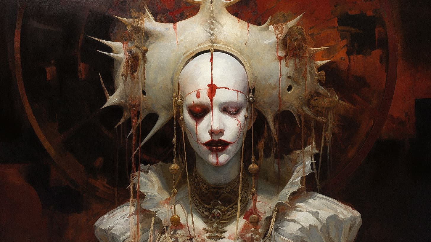 Michael Hussar Midjourney style Andrei Kovalev's Midlibrary
