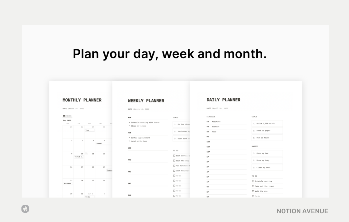 The 15+ Best Notion Planners & Agenda Templates to Conquer the Day (2024)