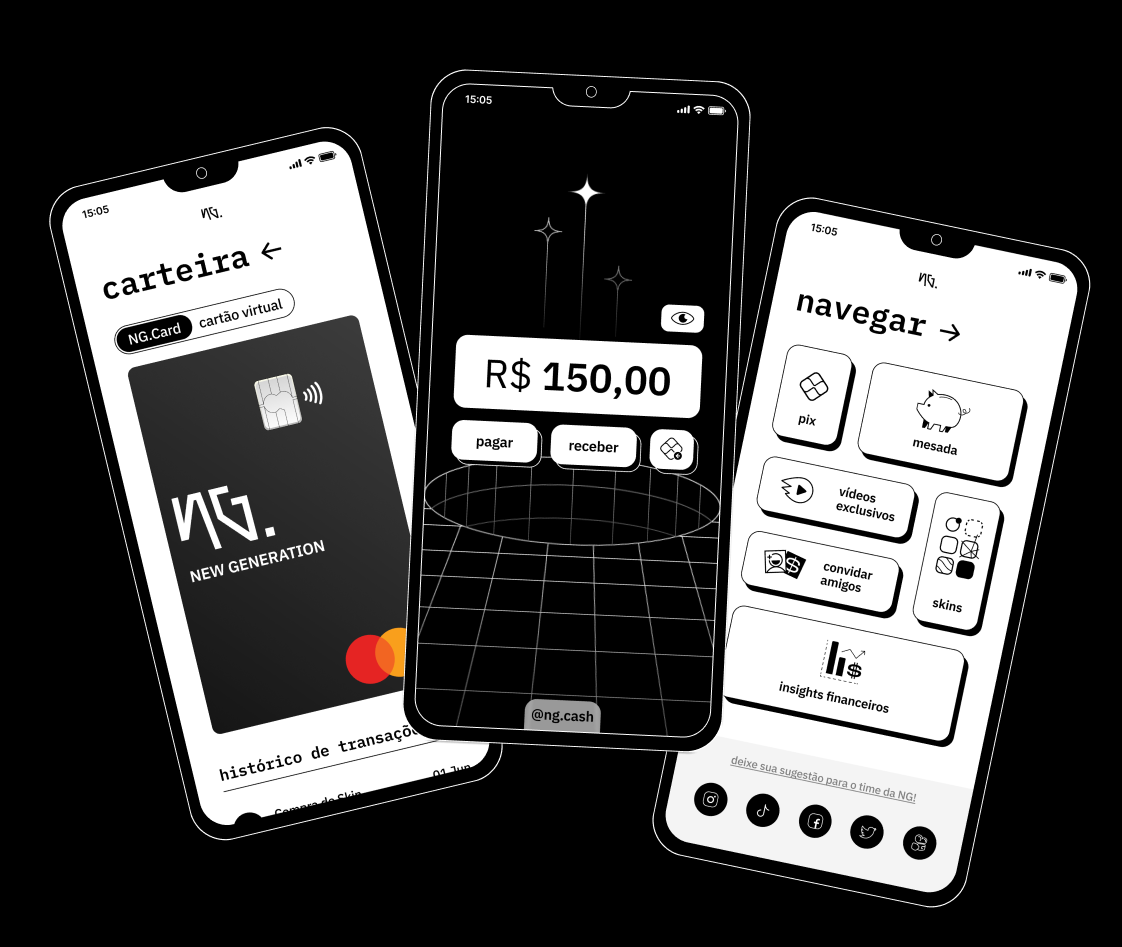 NG.CASH - A Carteira Digital do Futuro