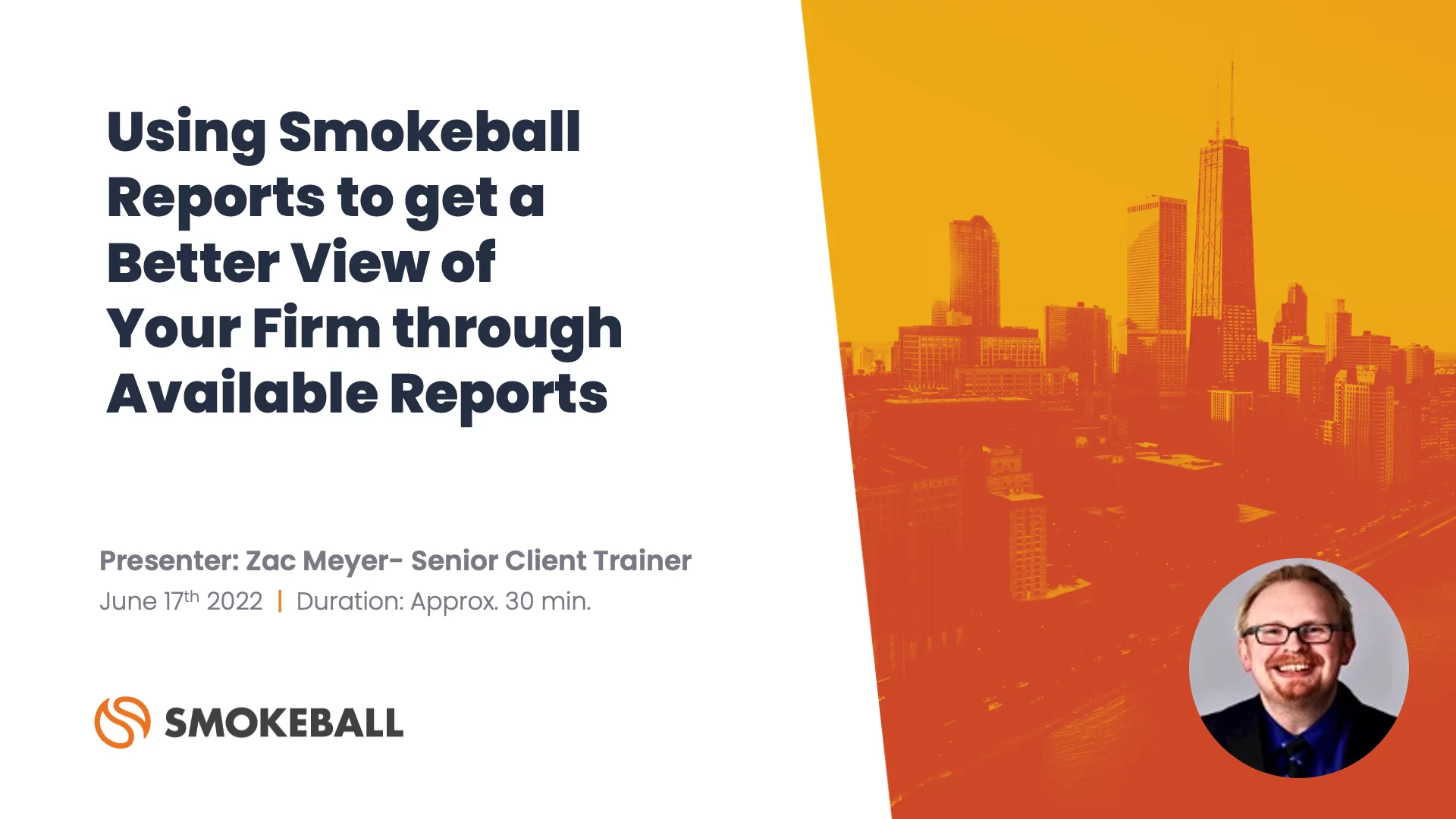 Using Smokeball Reports to Get a Better View of Your Firm Smokeball