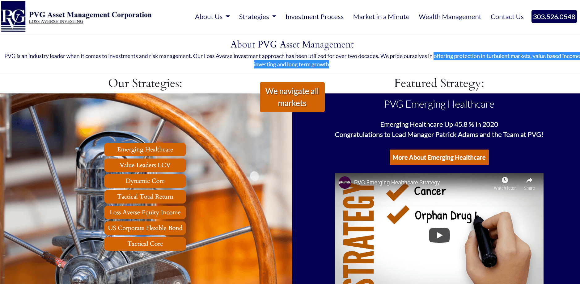 Investment & Risk Management Services PVG Asset Management