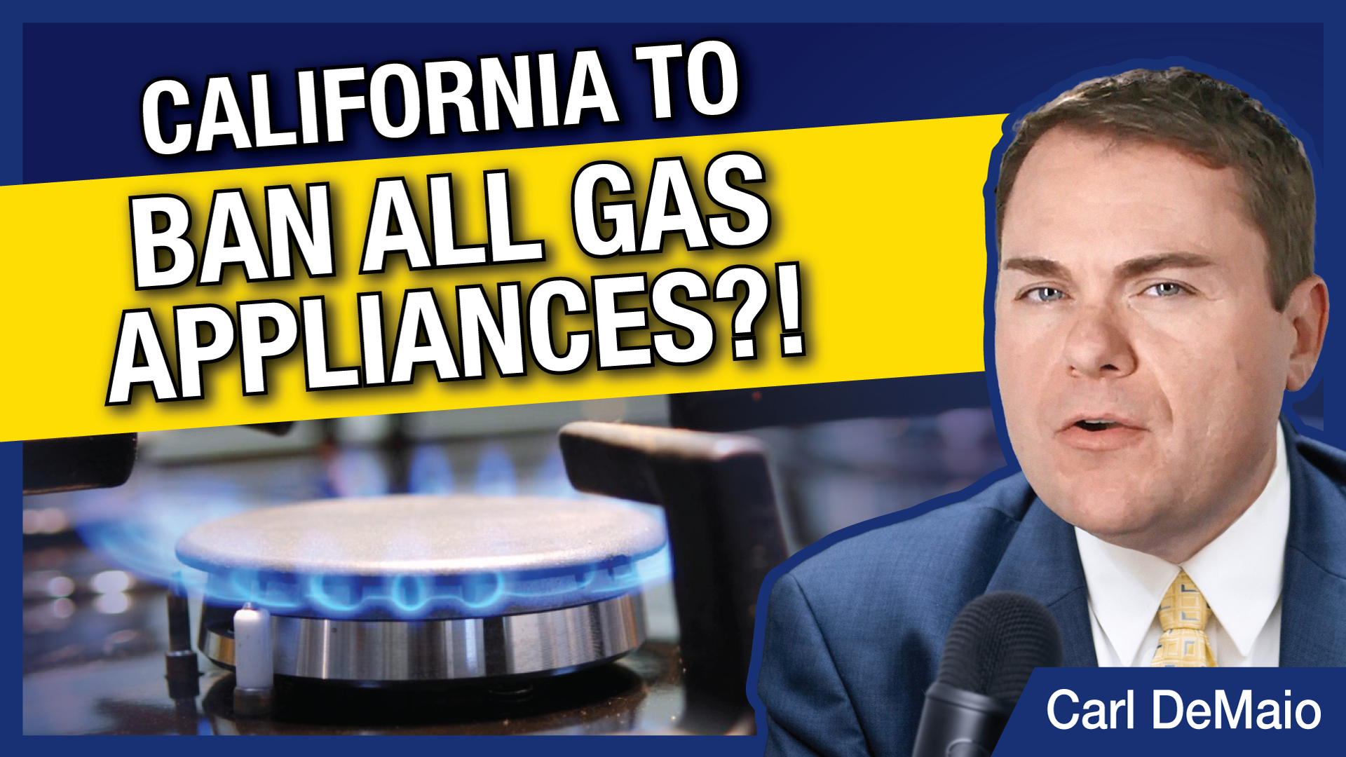 Video • California is Banning ALL Natural Gas Appliances