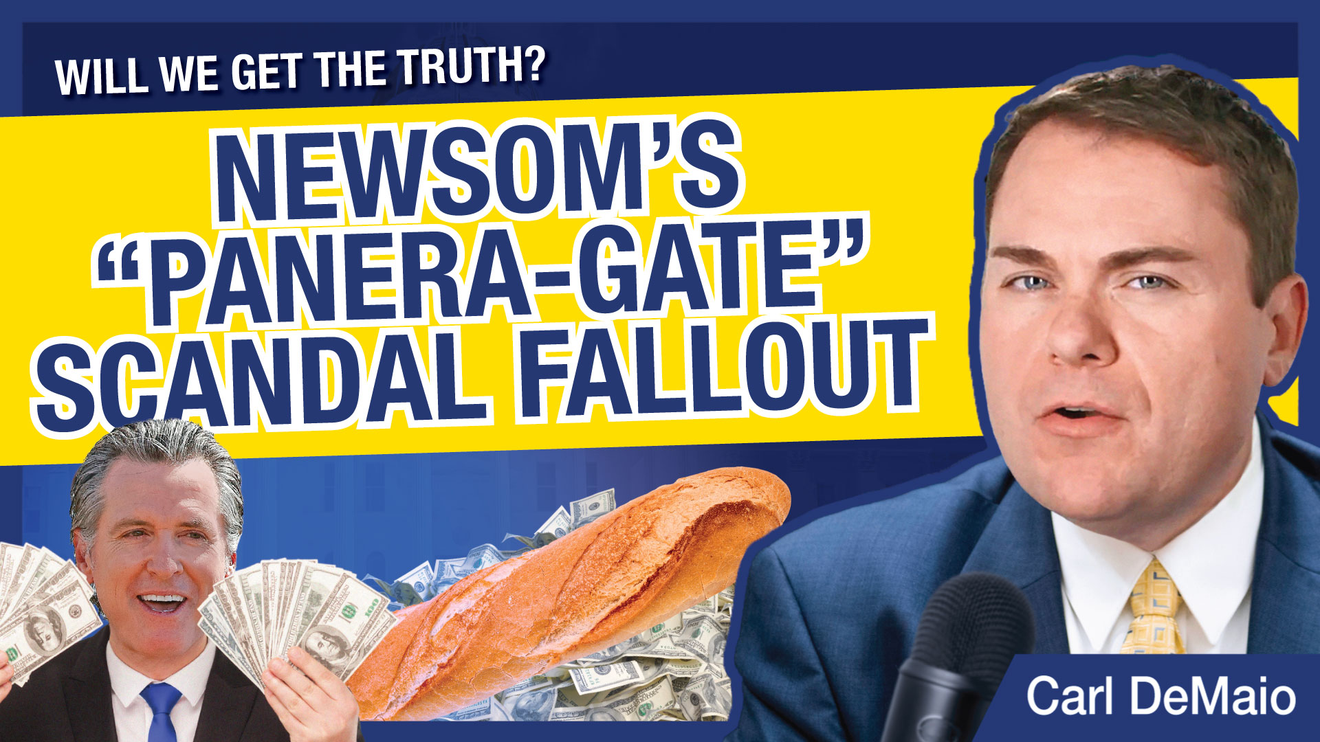Video • Newsom's "Paneragate" Scandal Fallout