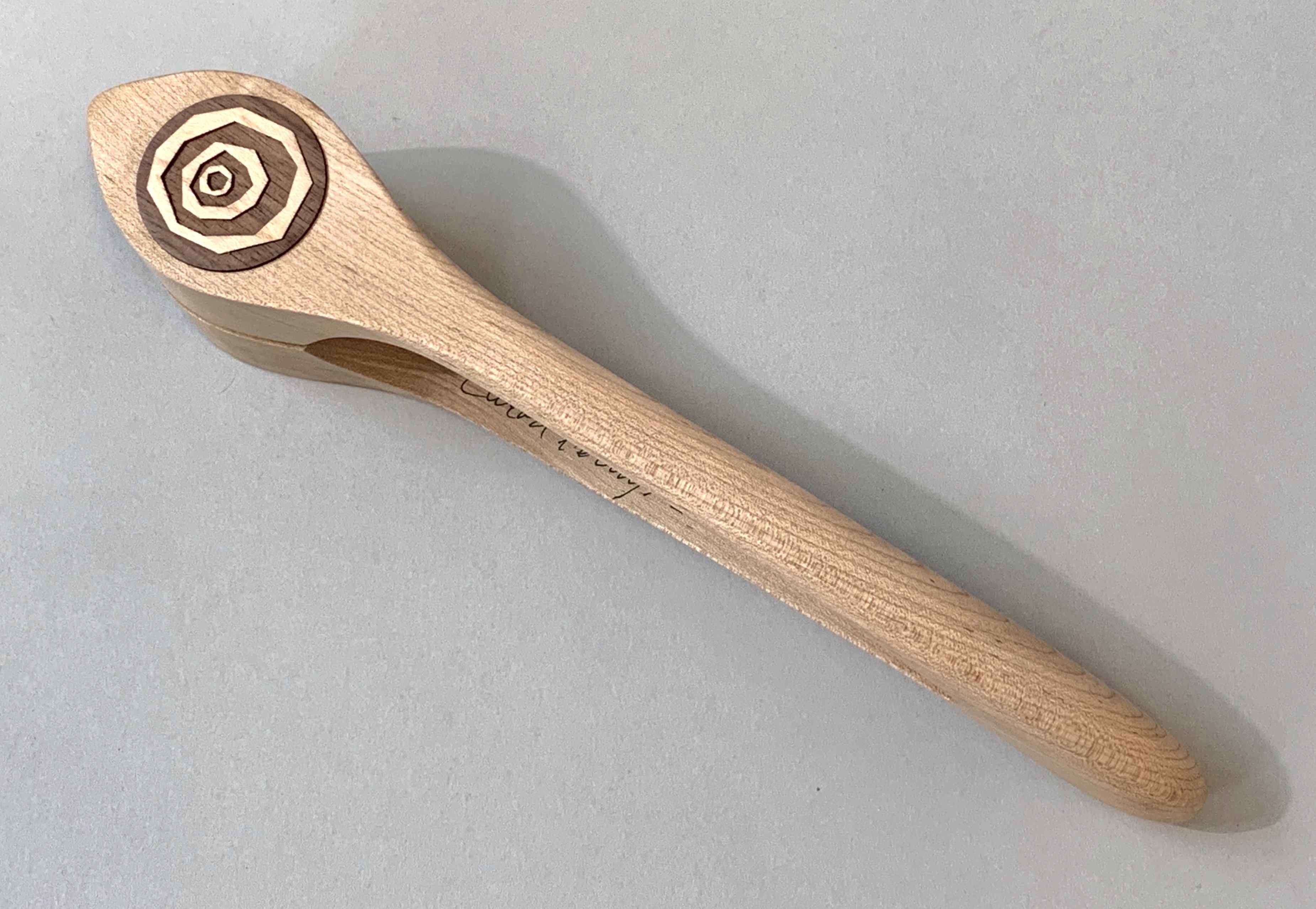 Sudemota 2 Cuillères Musicales En Bois Naturel – Instrument Percussion Folk Traditionnel