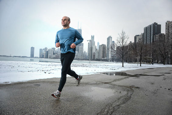 running in winter