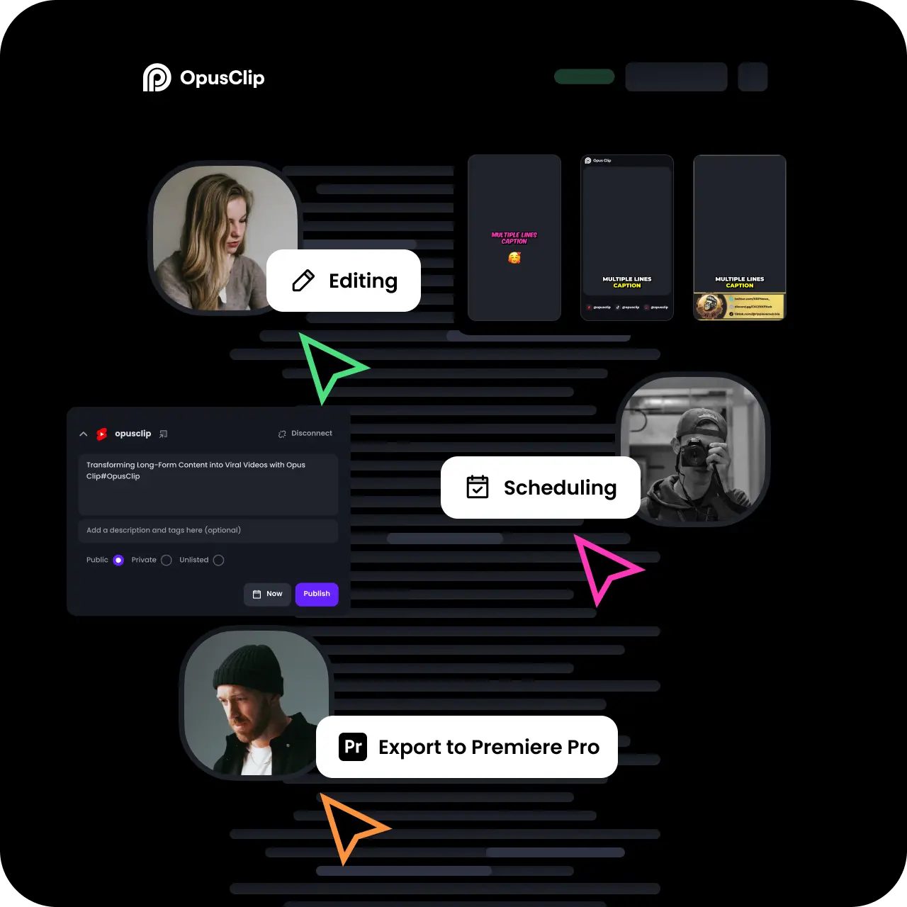 OpusClip - #1 AI video clipping tool for media companies