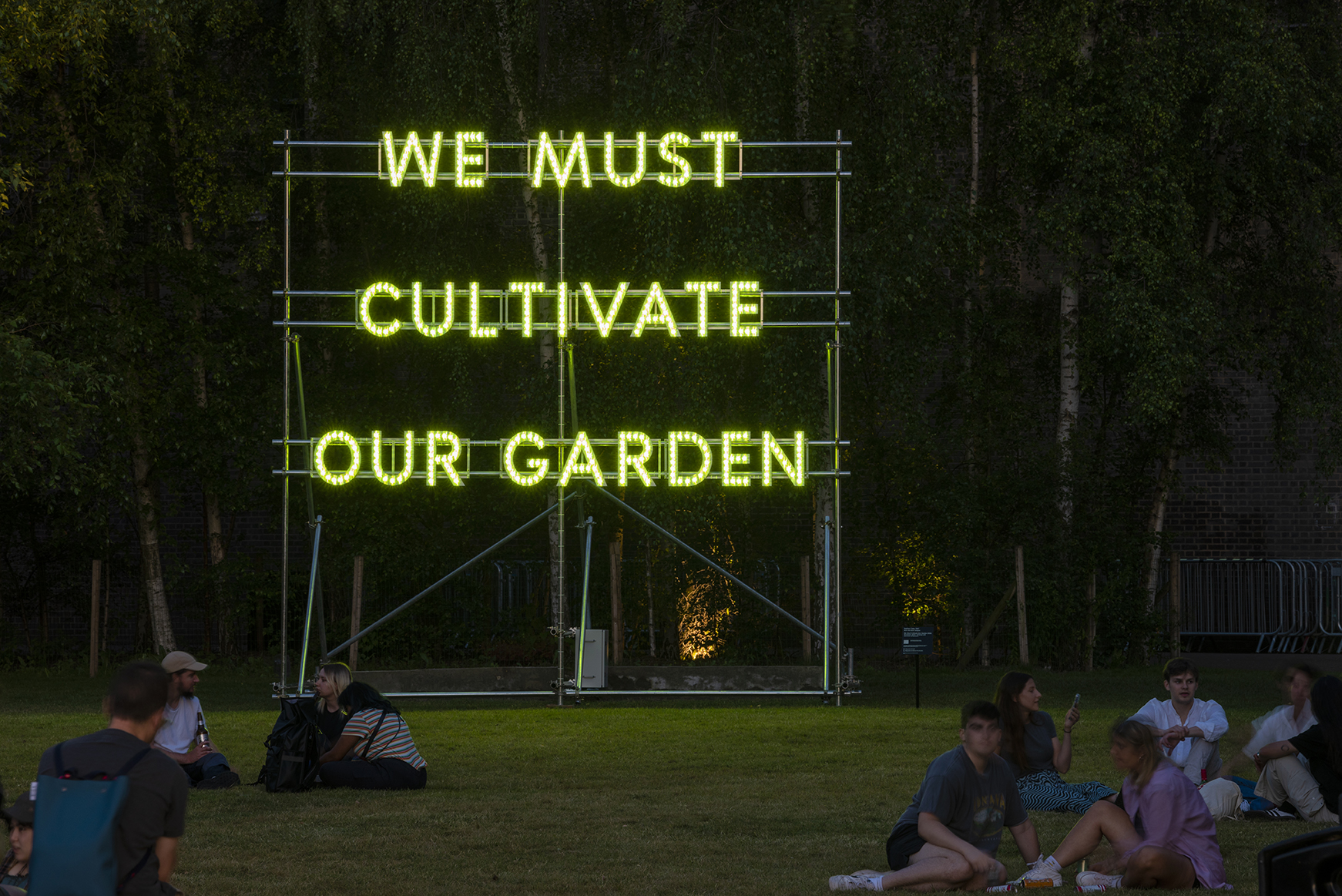Nathan Coley - We Must Cultivate Our Garden - Tate Modern