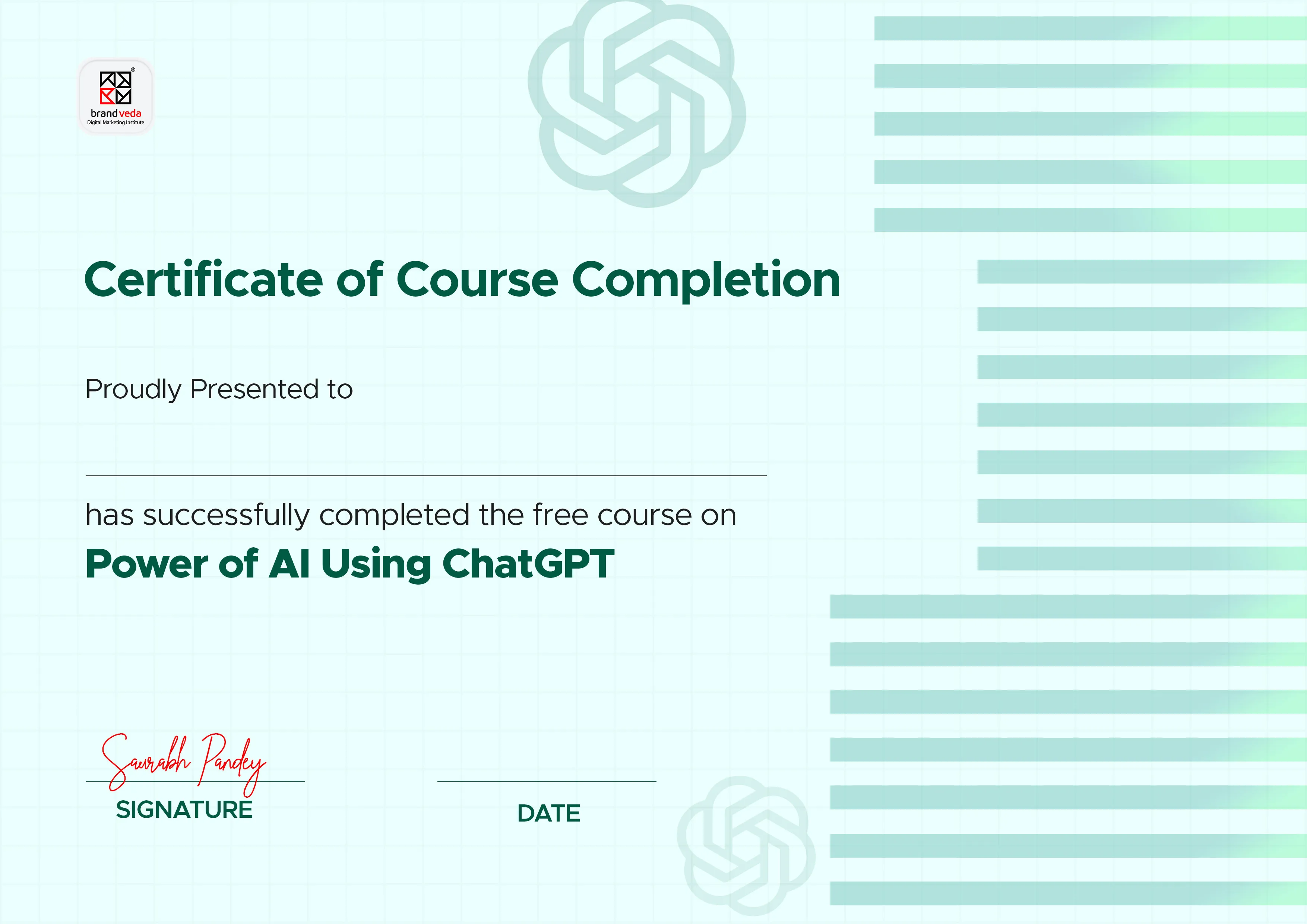 ChatGPT free Course with certification (2023)