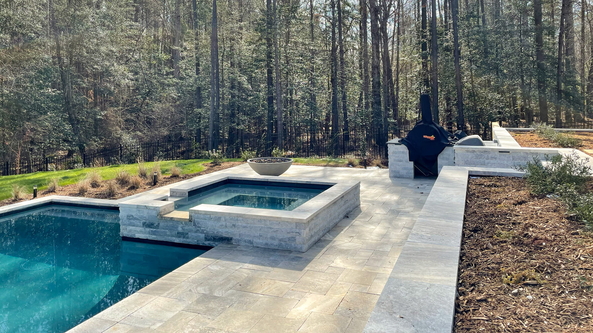 Currin Outdoor Living Harvest Wood