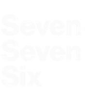 Seven Seven Six - Logo Dark Version