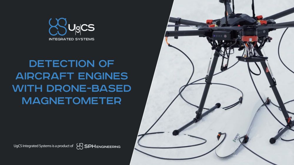 Detection of aircraft engines with dronebased