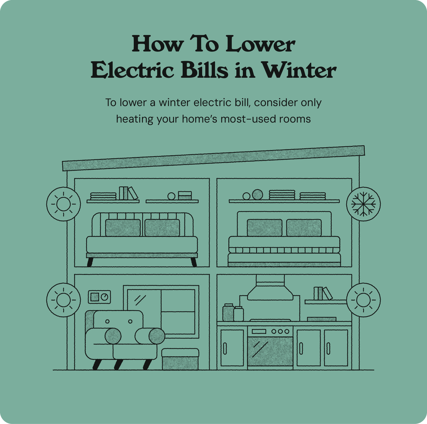 How to lower your electric bill in the winter