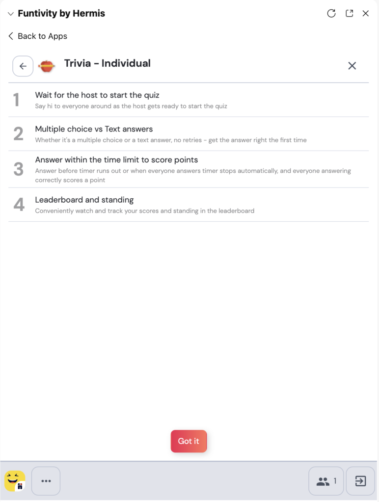 Funtivity - Activity Instructions