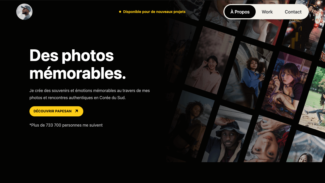 portfolio Webflow PapeSan