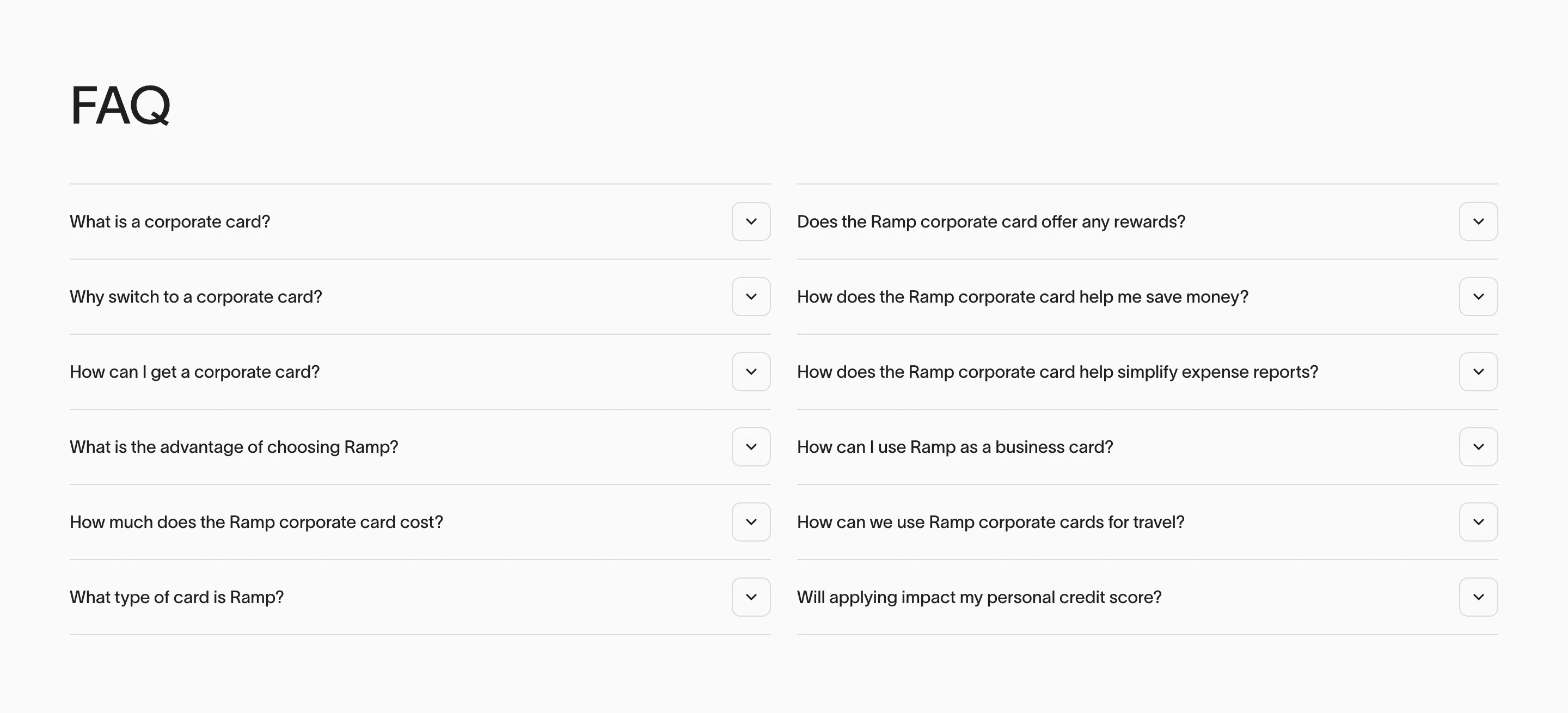 FAQ Section Design Inspiration - Unsection