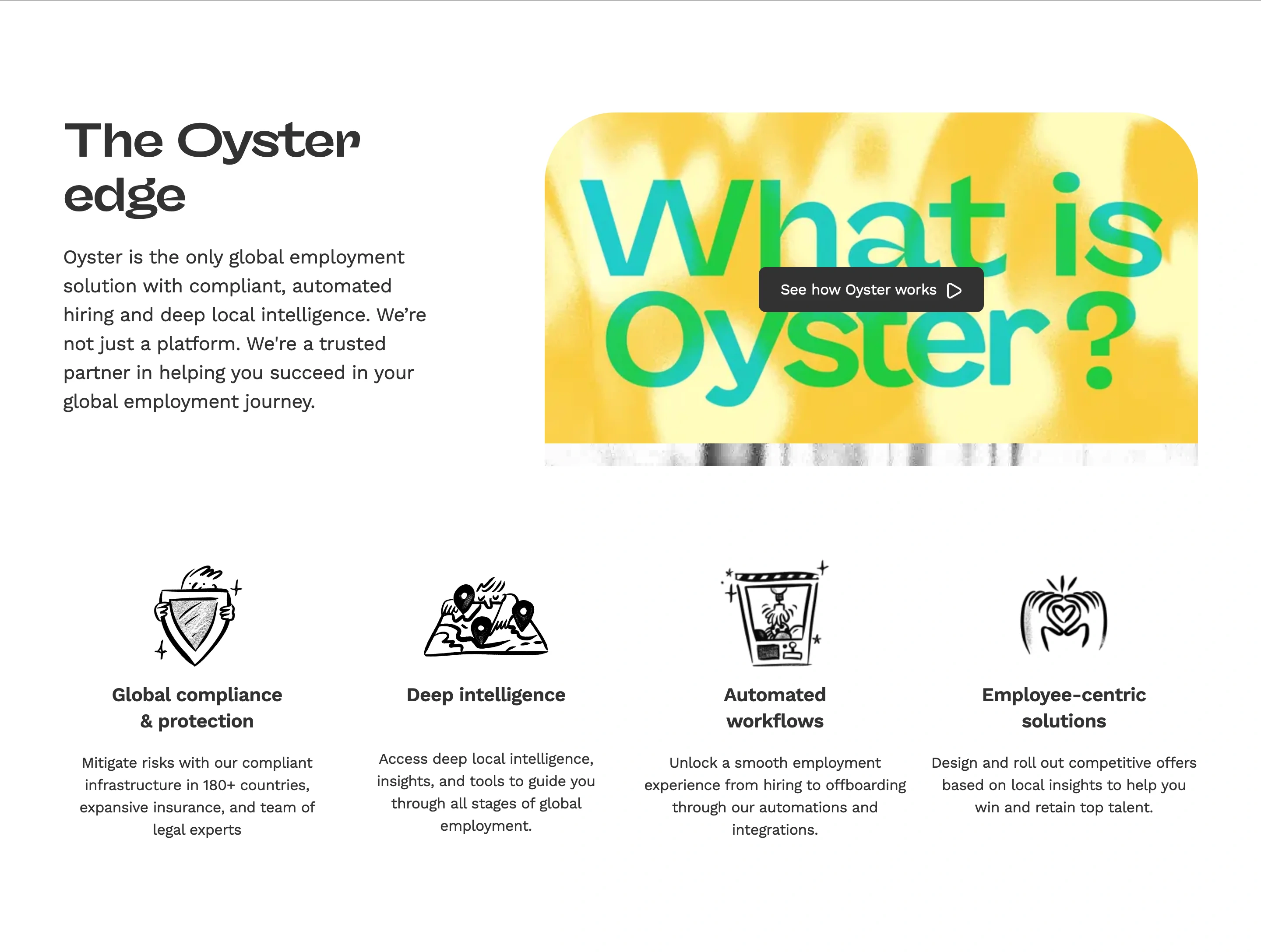 Oyster Home Page Section How it Works Feature Section Design Design