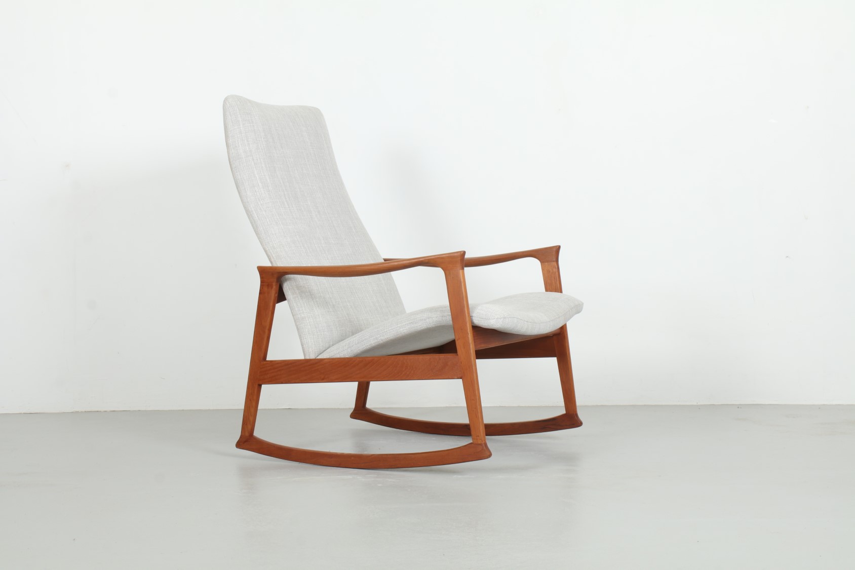 Sculptural Tony Parker Rocking Chair by Parker