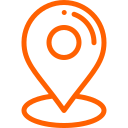 Location Icon Orange