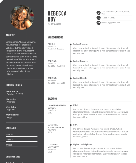 projects for resume cs