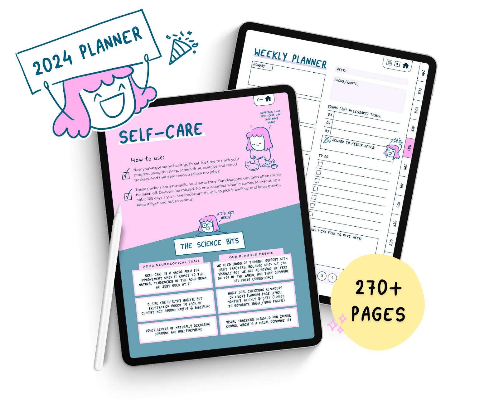 Why ADHD Planners Are The Best Planners For ADHD Brains