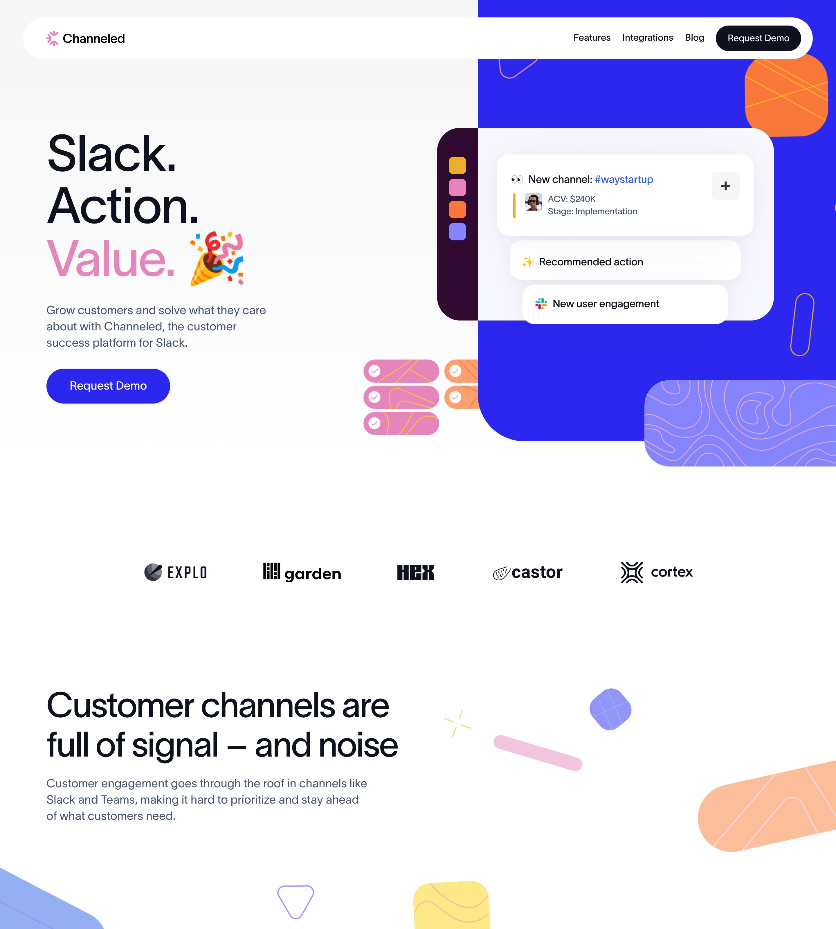Saaspo Toggl Landing Page