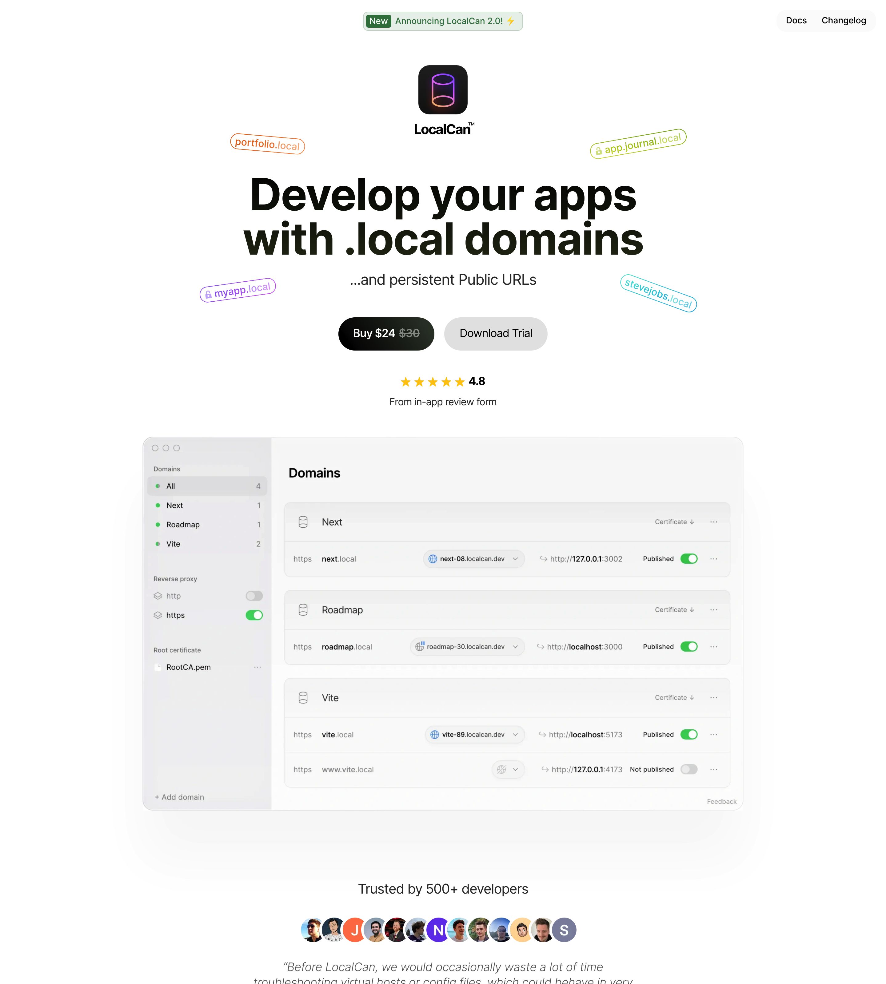 Saaspo LocalCan Landing Page saaspo-localcan-landing-page