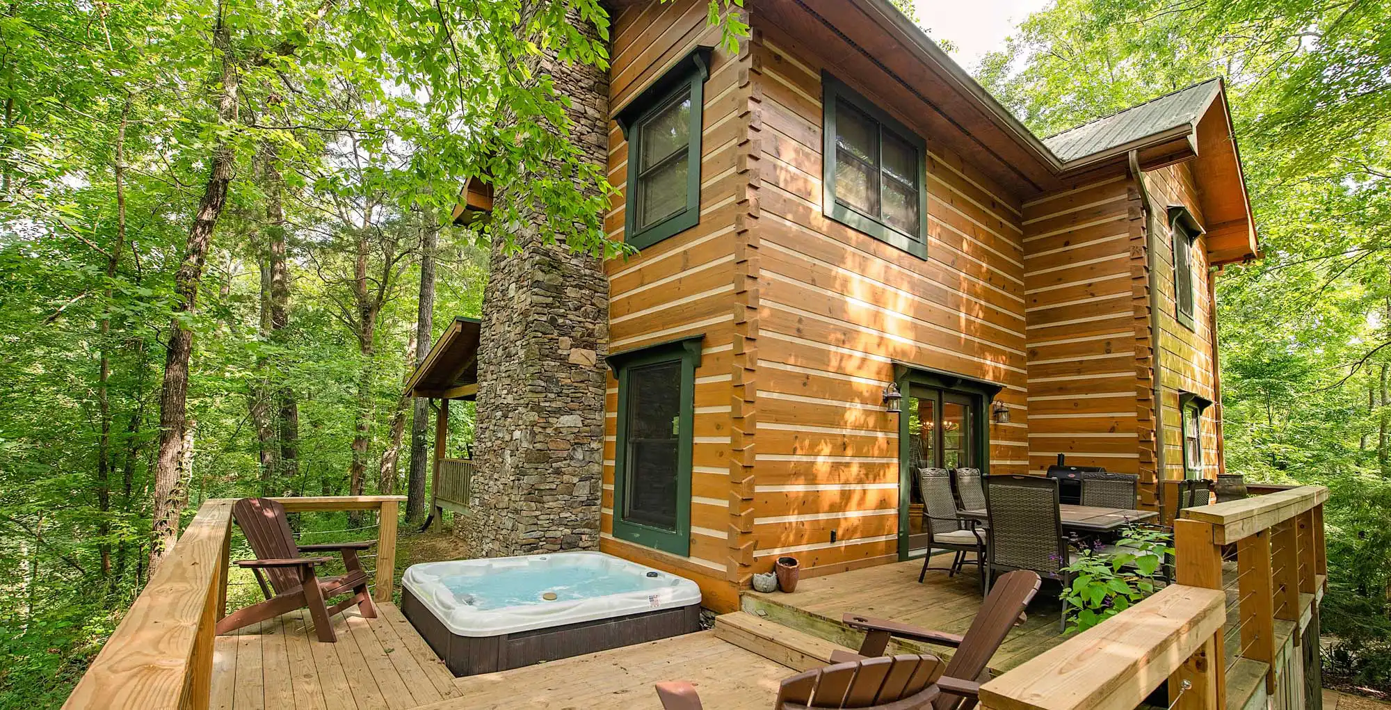 Snapshot of Luxury Off Grid Rentals With Private Outdoor Hot Tub And Fireplace