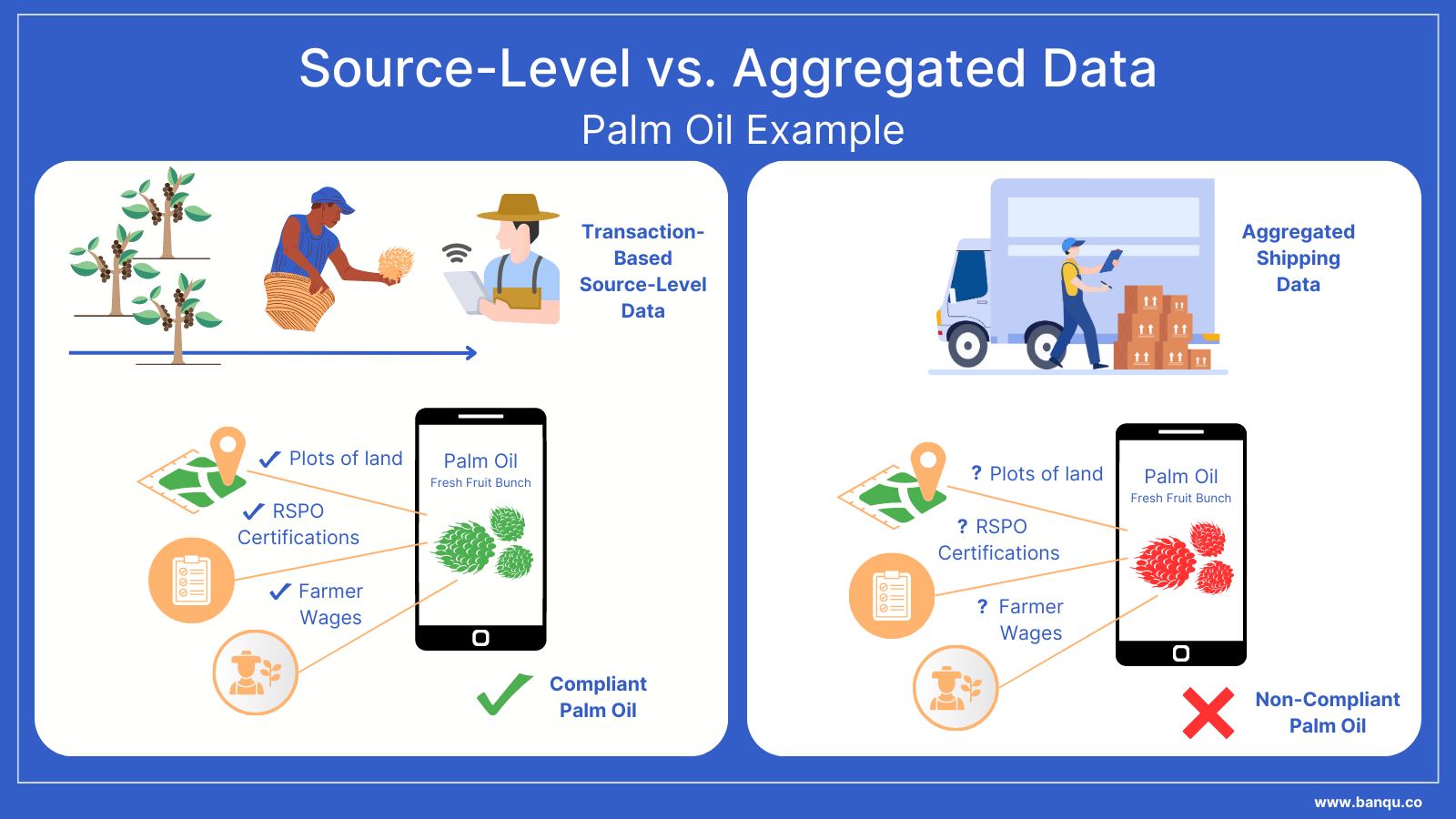 Source-Level vs Aggregated Data With Palm Oil Example