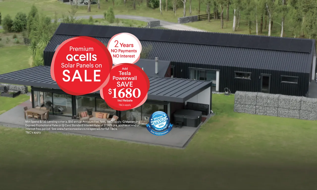 Solar Panels & Solar Power Systems - Harrisons Solar NZ