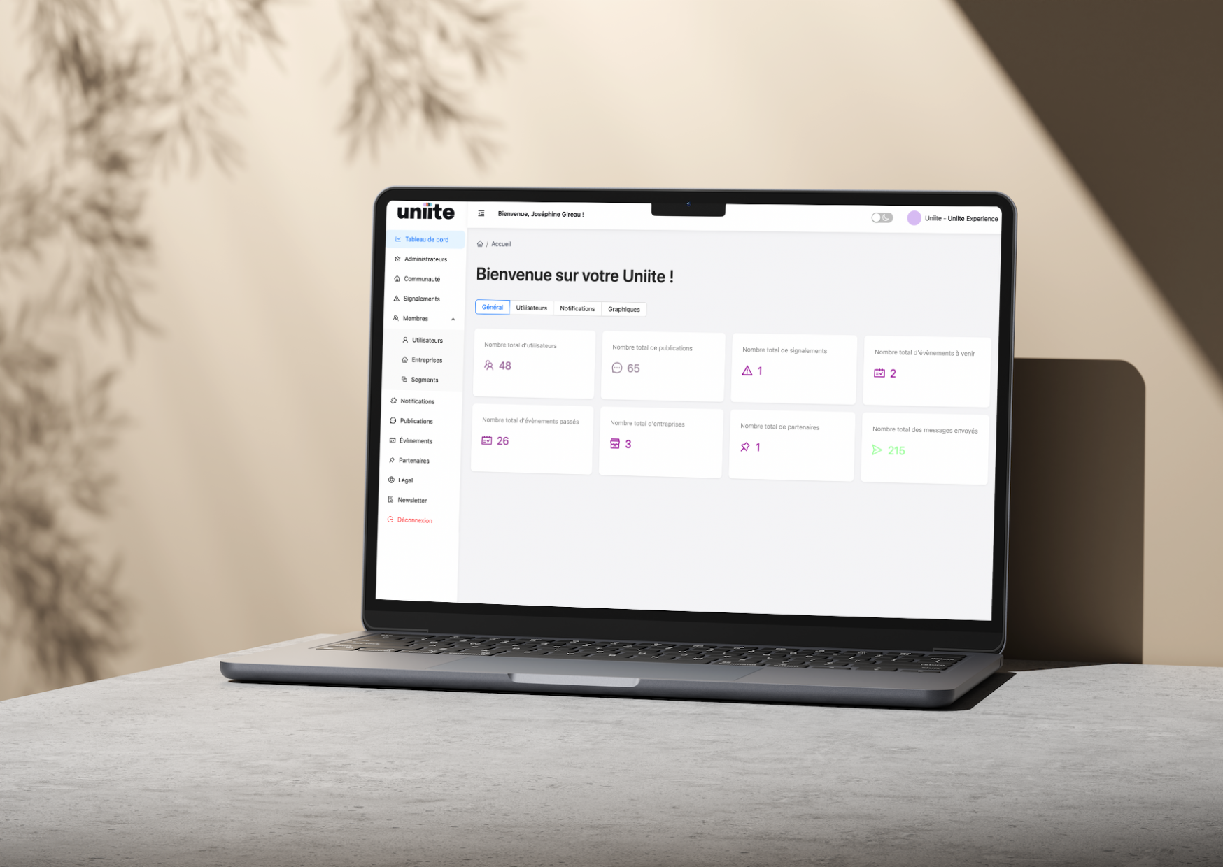 Le back-office | Pour gérer son application no code
