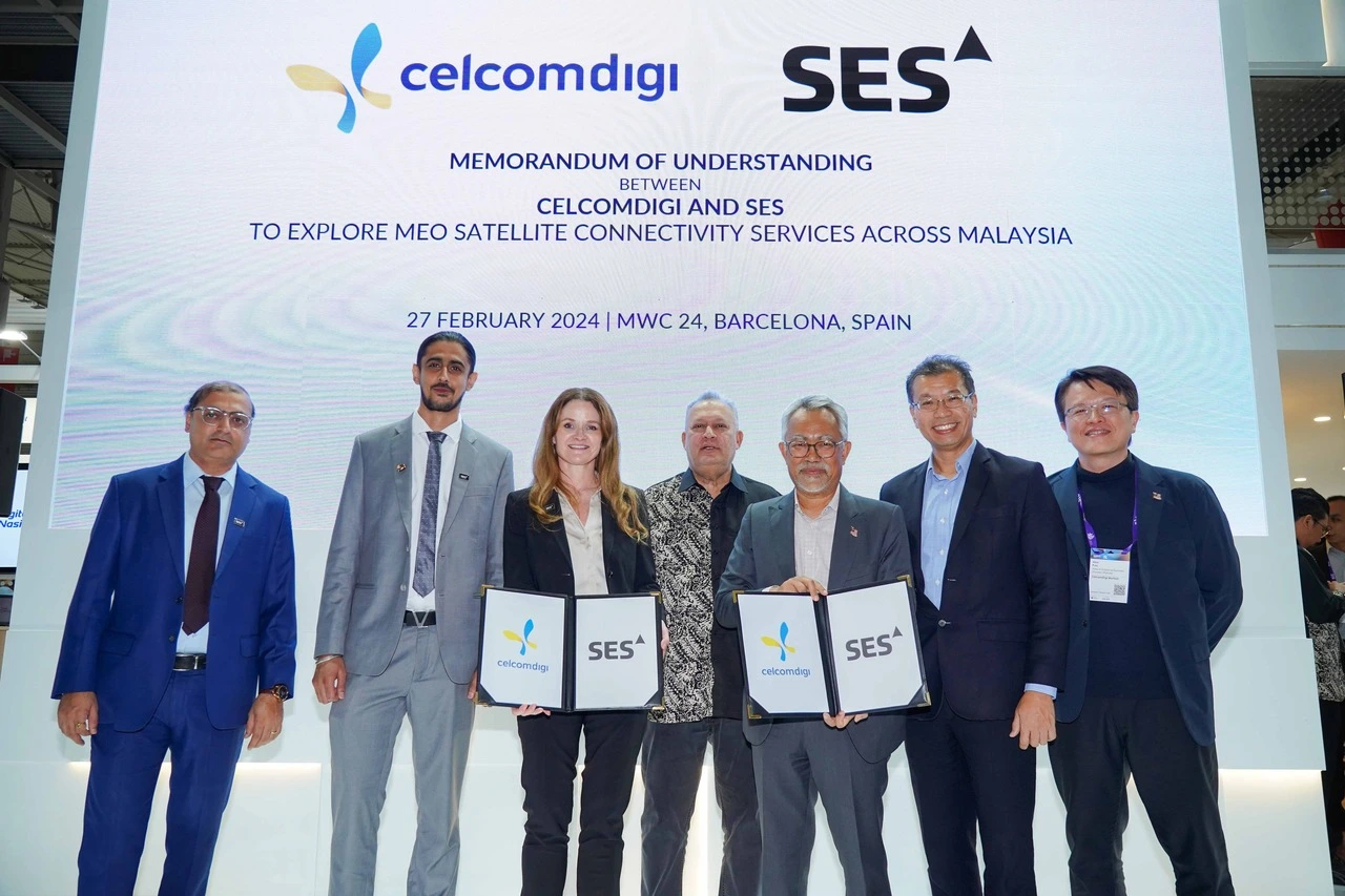 Ses Sign CelcomDigi | Press releases