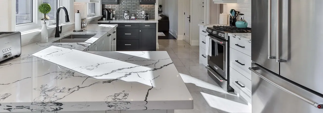 Transform Your Kitchen with Blue Ijen Quartzite Countertops